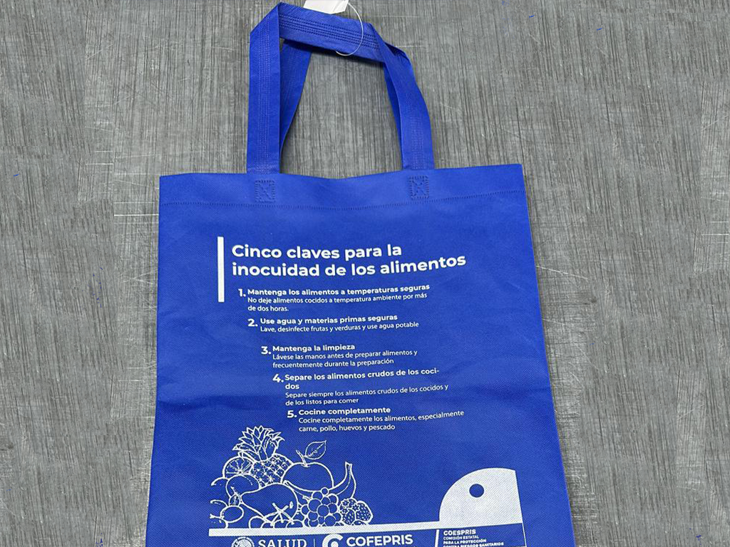 bolsa azul