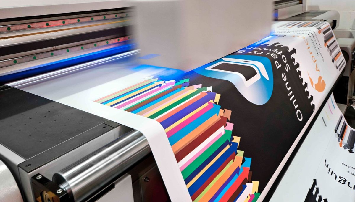 print machine banner
