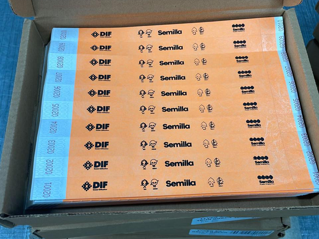 pulseras papel