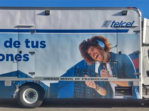 telcel camioneta